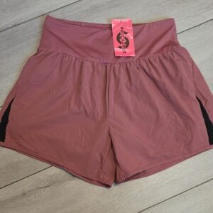 Rose Pink Athletic Women's Shorts